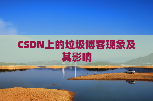 CSDN上的垃圾博客现象及其影响